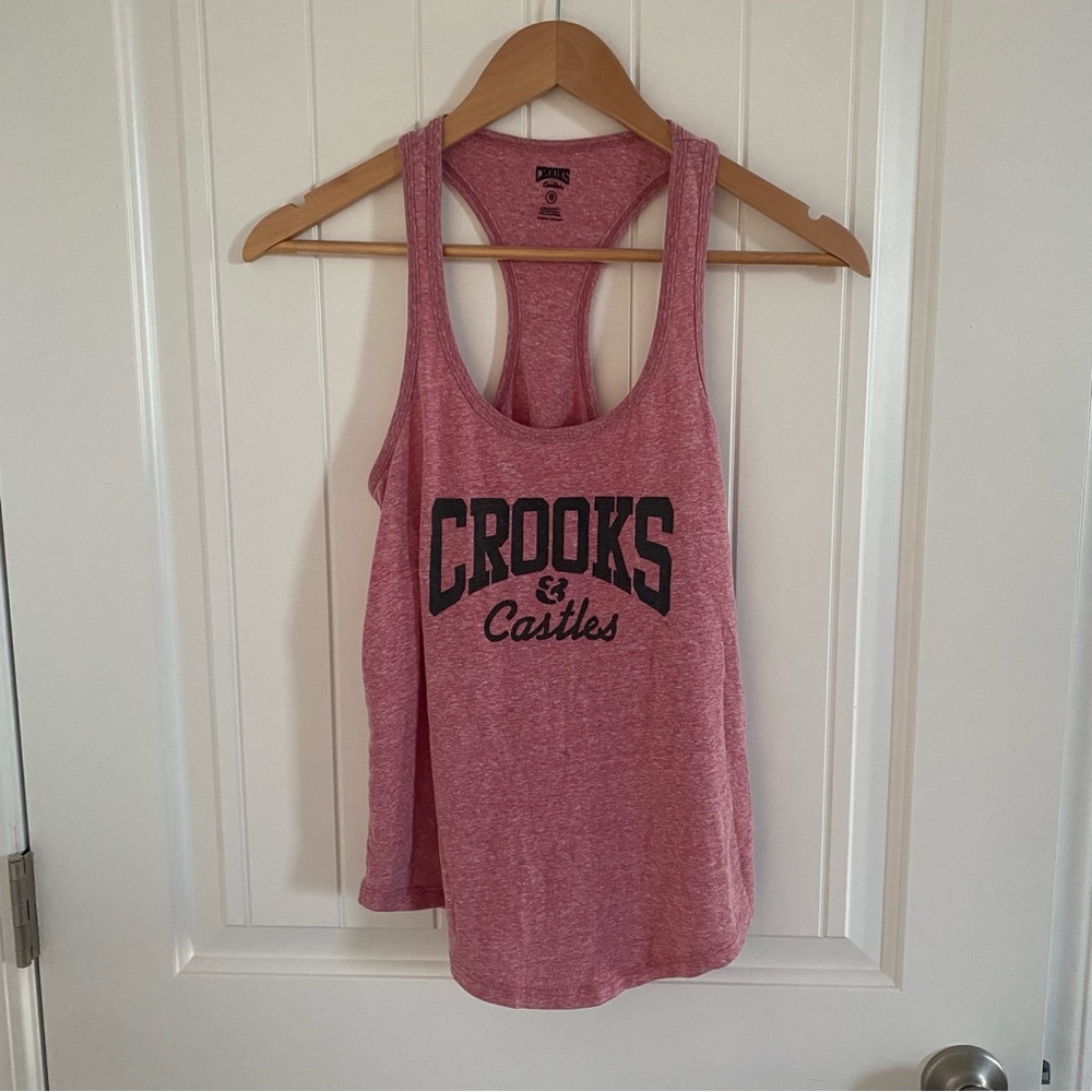 Crooks & Castles racerback tank top